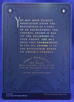 Estrid's Invocation -MTG- FOIL Secret Lair Drop Fairest of All SLD -Excellent NM - Image 2