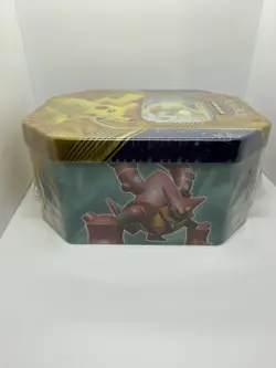 Pokemon TCG: Pikachu EX Battle Heart Tin 2016 Factory Sealed 4x XY Booster Packs - Image 5