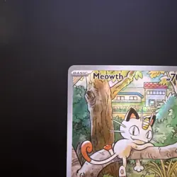 Pokemon Meowth 106/094 Me02: Phantasmal Flames Holo Illustration Rare TCG Card - Image 2