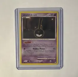 Pokemon Unown 42/146 Basic Psychic Card 2008 Ken Sugimori English TCG - Image 1