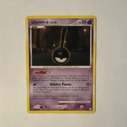 Pokemon Unown 42/146 Basic Psychic Card 2008 Ken Sugimori English TCG - Image 2