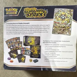Pokemon Scarlet & Violet Surging Sparks Elite Trainer Box Booster Sleeves Promo - Image 2