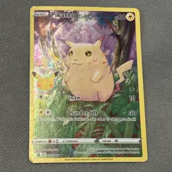 PIKACHU 005/025 Celebrations (25th Anniversary) Holo Pokemon TCG NM - Image 1