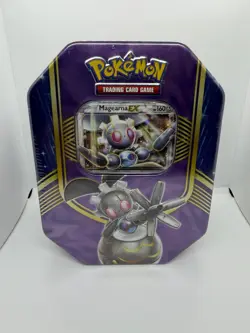 Pokemon TCG MAGEARNA EX 2016 Battle Heart Collector Tin Factory Sealed x4 Packs - Image 1