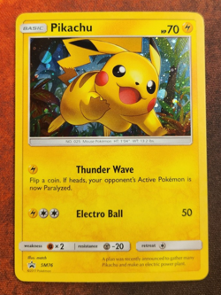 Pikachu - Promo Holo SM Promos SM76 LP Pokemon TCG - Image 1