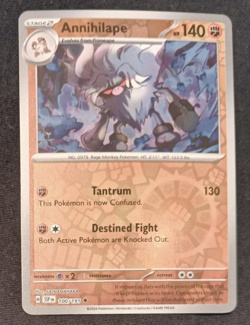 Annihilape 100/191 Uncommon Reverse Holo Surging Sparks Pokemon TCG - Image 1
