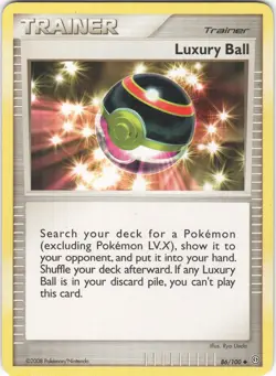 Luxury Ball 86/100 Uncommon Stormfront Pokemon LP - Image 1
