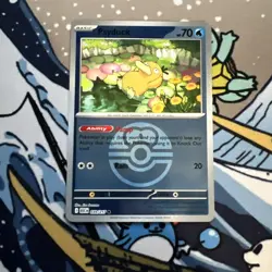 Pokemon TCG Psyduck Reverse Holo Love Ball 039/217 Ascended Heroes - Image 1