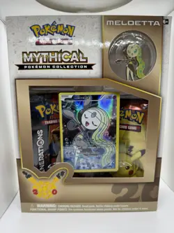 Pokemon 2016 XY Generations Meloetta Mythical Pin Collection Box Factory Sealed - Image 1