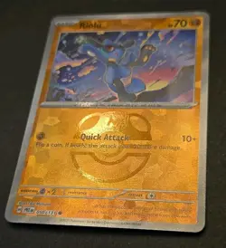 Riolu [Master Ball] #50 Pokemon Prismatic Evolutions NM Pokemon TCG - Image 3