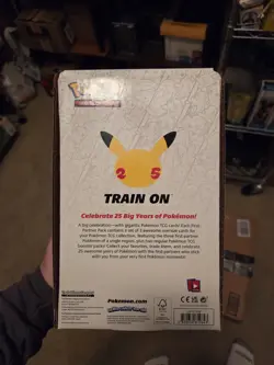 POKEMON CELEBRATIONS FIRST PARTNER PACK SHELF DISPLAY - Image 2
