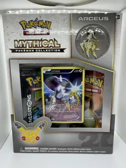 Pokemon 2016 XY Generations Arceus Mythical Pin Collection Box Factory Sealed - Image 1