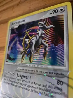 Arceus Holo Rare DP50 – Diamond & Pearl Promo 2009 – Pokemon Card LV 100 - Image 3