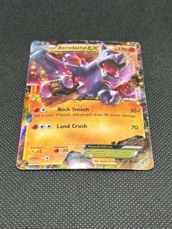 Pokemon Tcg Aerodactyl EX XY97 XY Black Star Promo - Image 2