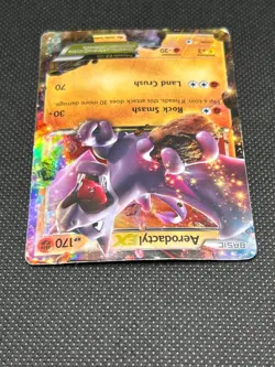 Pokemon Tcg Aerodactyl EX XY97 XY Black Star Promo - Image 3
