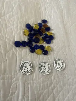 Chansey Coins (3) -1999 Nintendo TCG Wizards Of The Coast Pokemon Deck Coin Good - Image 2