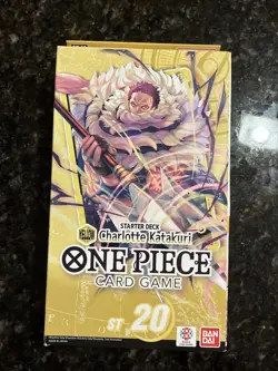 ONE PIECE TCG Charlotte Katakuri (Yellow) Starter Deck (ST-20) New W PRB01 Pack! - Image 1
