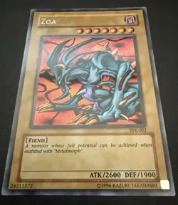 Yu-Gi-Oh! TCG Zoa TFK-001 Prismatic Secret Rare Holo Card Limited Edition - Image 5