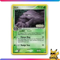 Muk 11/92 EX Legend Maker Reverse Holo Stamped Pokemon 2006 Pokemon Card - LP/MP - Image 1