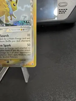 Jolteon 7/113 Reverse Holo Stamped Delta Species 2005 Rare Pokemon Card LP - Image 5