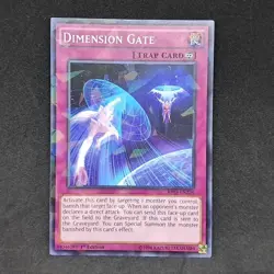 Dimension Gate BP03-EN226 1st Edition Shatterfoil Rare Yu-Gi-Oh! Card -READ- - Image 1