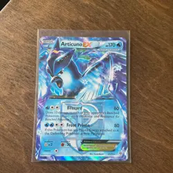 Pokemon Articuno EX Plasma Storm Ultra Rare Team Plasma Holo Card 25/135 - Image 1