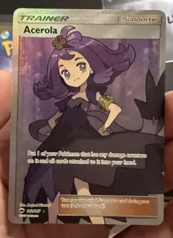 Pokemon Burning Shadows Acerola 142/147 LP, JPN Acerola’s Mischief NM Card Lot - Image 2