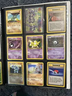 Pokemon TCG Vintage Lot Of 9 Cards From Various Sets All NM/LP/MP WOTC - Image 1