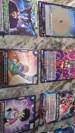 Dragon Ball Super Card Lot 16 Cards Toppo Nail Zamasu Piccolo & More - Image 5