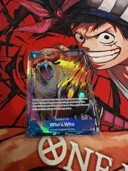 One Piece Card Game Who's.Who OP04-051 R Alternate Art Parallel NM - Image 1