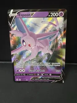 The Pokemon Company Espeon V Ultra Rare Full Art SWSH07 Holo 200 HP Card - Image 4