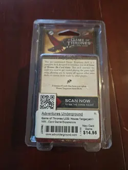 A Game of Thrones the Card Game House Targaryen Intro Deck NEW SEALED OOP FFG - Image 3