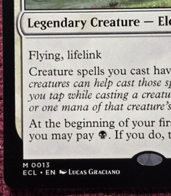 MTG Magic the Gathering Eirdu, Carrier of Dawn (13/439) Lorwyn Eclipsed LP MINT - Image 5