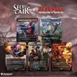 Magic the Gathering (MTG) Secret Lair x Marvel's Deadpool (Non-Foil) - Image 1