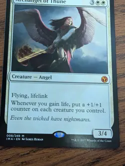 Magic the Gathering, Archangel of Thune - Iconic Masters - LP- - Image 5