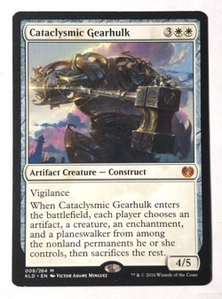 Cataclysmic Gearhulk 9/264 Kaladesh MTG Magic the Gathering LP - Image 1