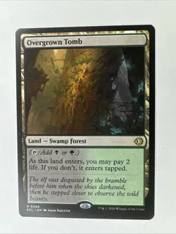 Overgrown Tomb (# 266) MTG Lorwyn Eclipsed - Regular - NM - Image 1