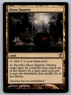 Innistrad #240 Ghost Quarter - Image 1