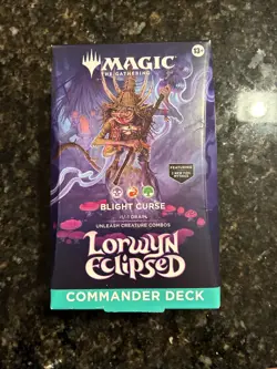 Magic The Gathering Lorwyn Eclipsed Commander Deck Blight Curse - Image 1