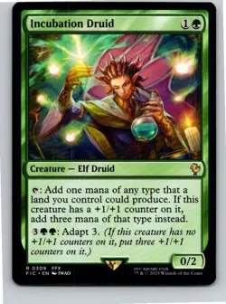Magic the Gathering Incubation Druid Final Fantasy Commander MTG Free Shipping! - Image 1