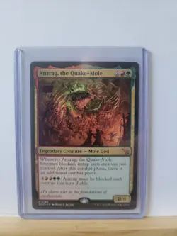 Anzrag, the Quake-Mole MKM NM Magic The Gathering - Image 1