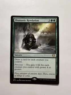 Shamanic Revelation - MTG Innistrad: Midnight Hunt: Commander - NM - Image 1