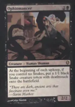 Ophiomancer - Commander 2013: #84, Magic: The Gathering Lp C283 - Image 1