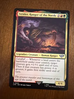 Strider, Ranger of the North Universes Beyond: the Lord of the Rings Regular - Image 1