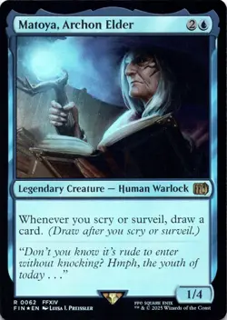 Matoya, Archon Elder FOIL Final Fantasy Magic MTG NM - Image 1