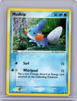 Mudkip Holo Promo (018) - Pokemon TCG - EX Deck Tin - Nintendo Promo - MP - Image 1