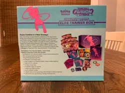 POKEMON CENTER FUSION STRIKE ETB TCG SEALED! - Image 2