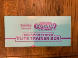 POKEMON CENTER FUSION STRIKE ETB TCG SEALED! - Image 3