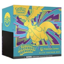 Pokemon TCG Ascended Heroes Pokemon Center ETB Elite Trainer Box X2 - Image 1