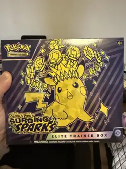 Pokemon TCG Surging Sparks Elite Trainer Box ETB New, Factory Sealed, Quantity - Image 1
